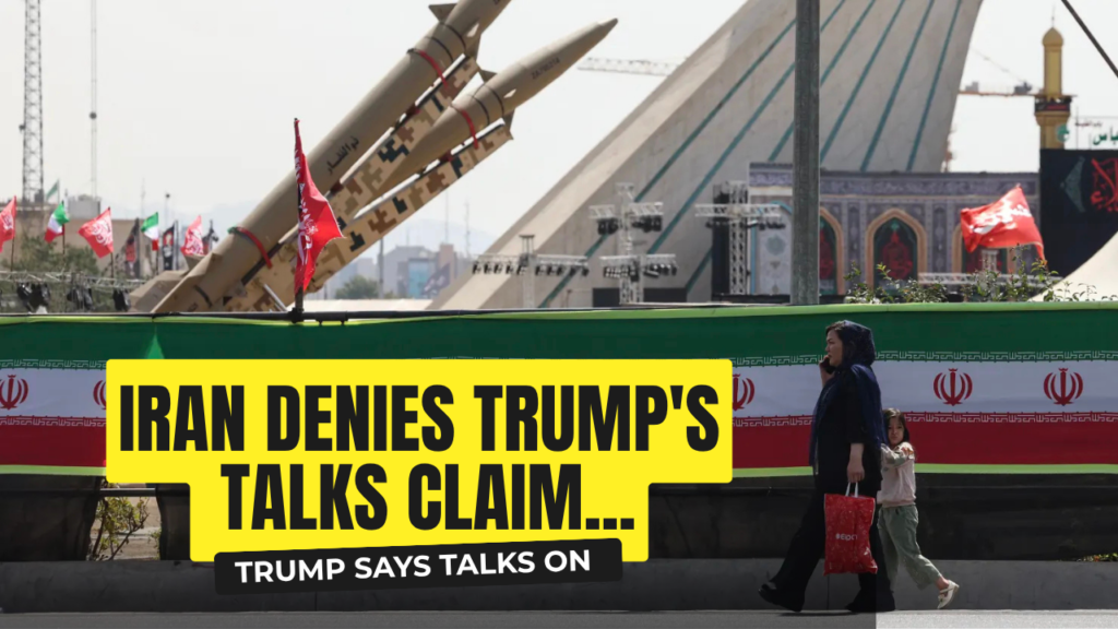Trump says Iran talks will start on August 3. Tehran says no talks are planned iran denies trump talks claim