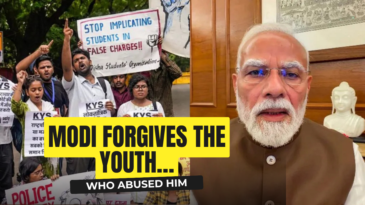 modi forgives the