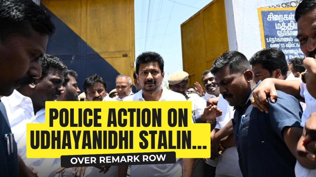 Udhayanidhi Stalin Arrested in Connection with Complaint of Making Misogynistic Remarks