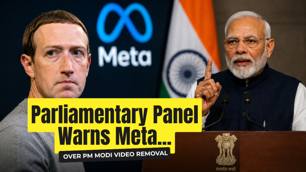 Meta Faces Parliamentary Scrutiny in India: Parliament Gives Mark Zuckerberg Three Days to Apologize Over Removal of PM Modi's Video, Warns of Safe Harbour Review parliamentary panel warns meta over pm video removal